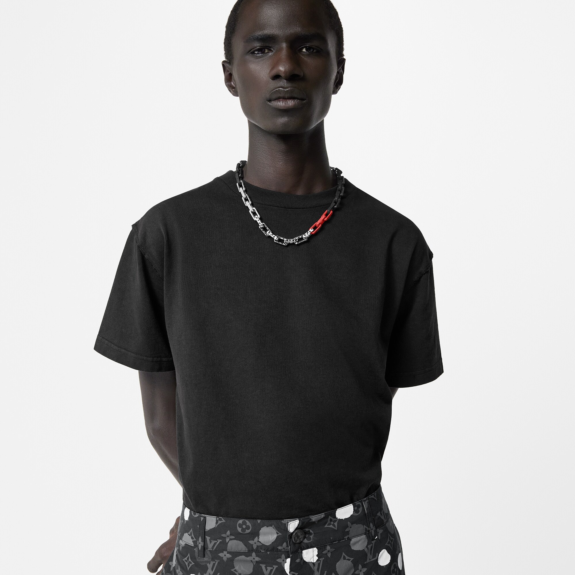LV x YK Monogram Chain Necklace - 2