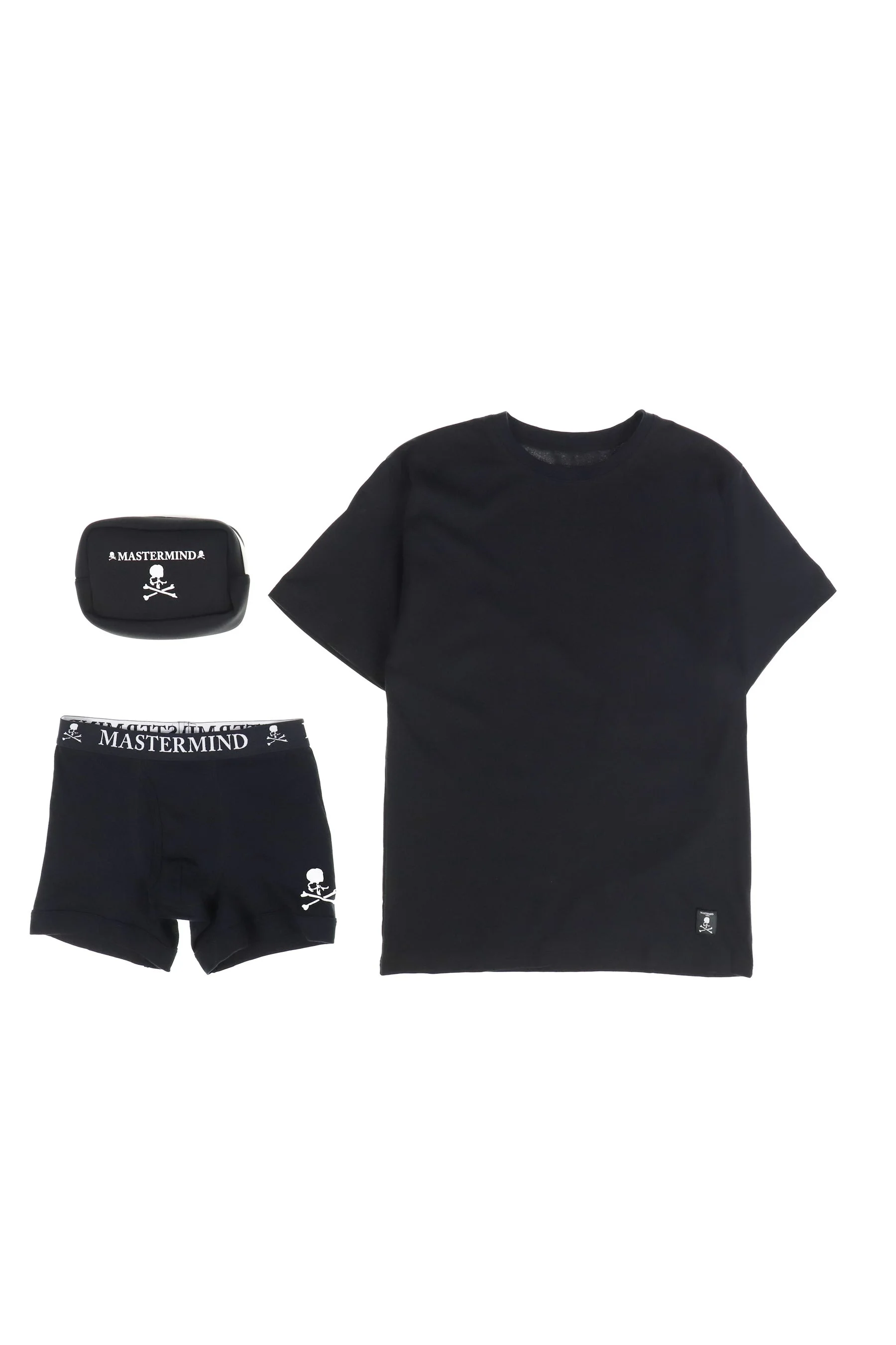 T-SHIRT & TRUNKS SET / BLK - 1