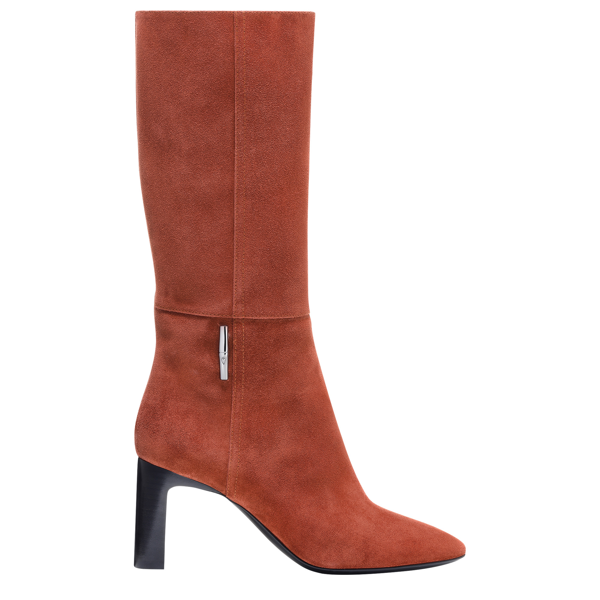 Roseau Heeled boots Mahogany - Leather - 1