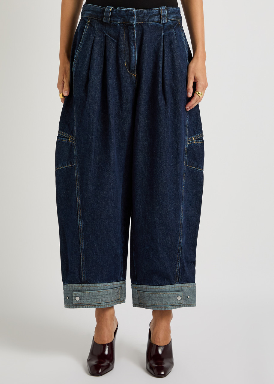 3.1 Phillip Lim Panelled Barrel-leg Jeans - 2