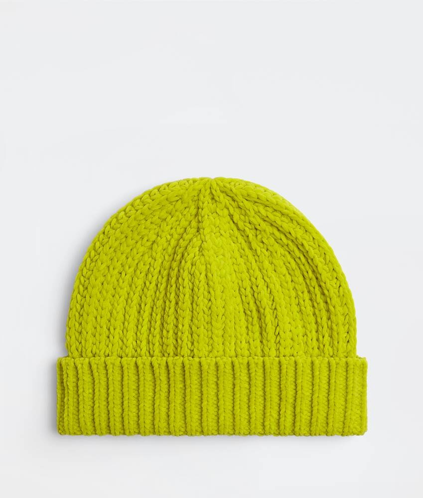 Bottega Veneta Wool Beanie in Green