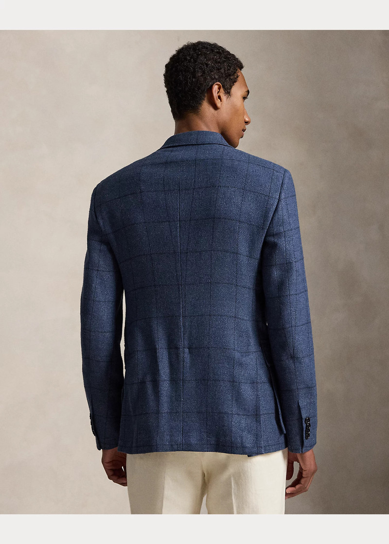 The RL67 Windowpane Summer Tweed Jacket 4