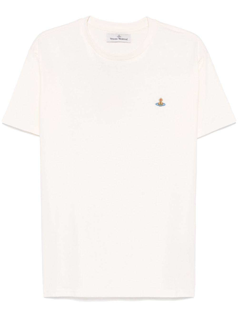 Orb-embroidered T-shirt - 1