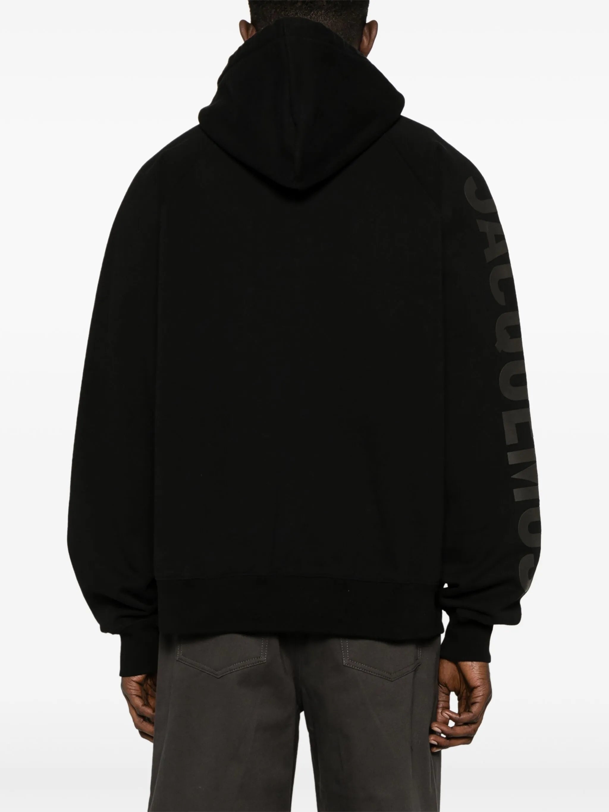 Le Hoodie Typo Cotton Top - 5