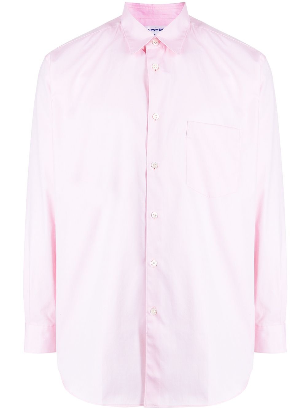 long-sleeve cotton shirt - 1