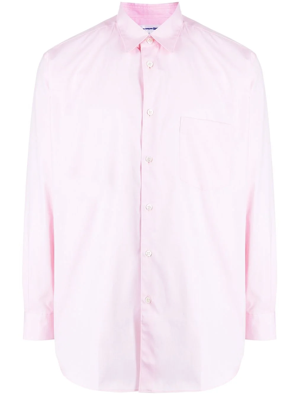 long-sleeve cotton shirt - 1