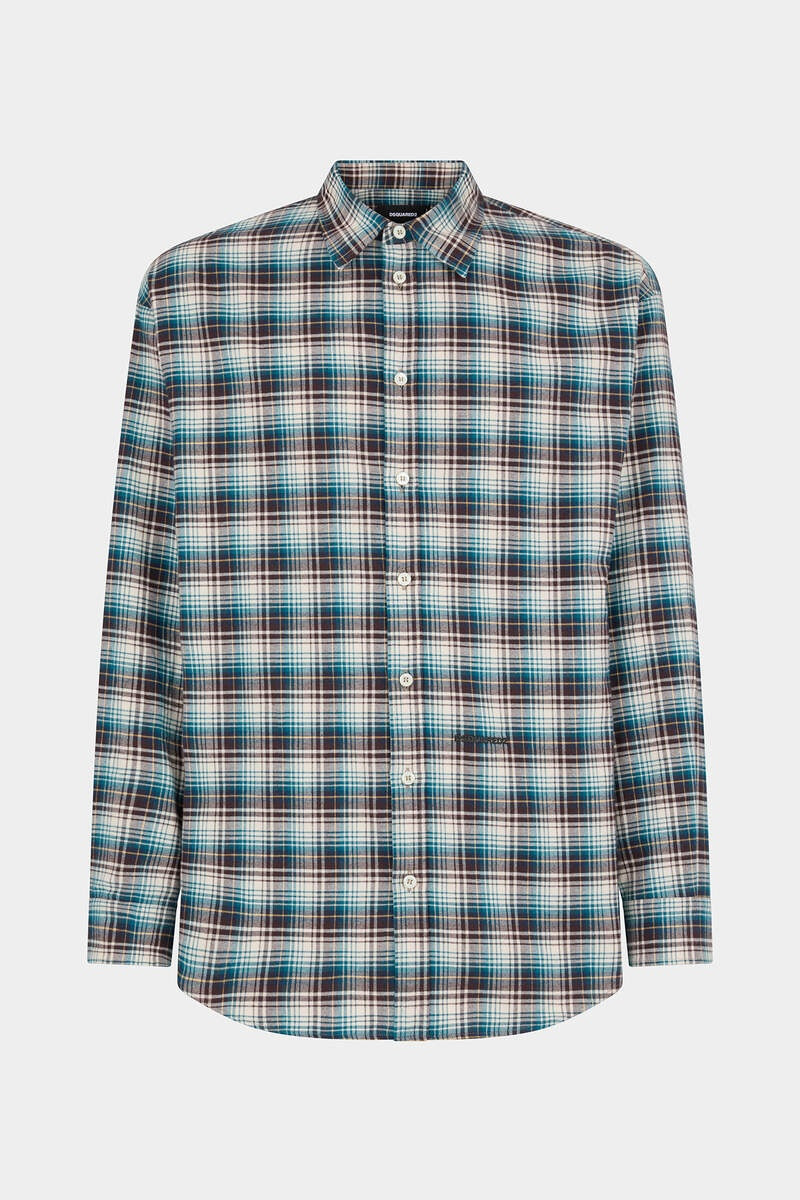 LAYERED SLEEVES CHECKED SHIRT 1