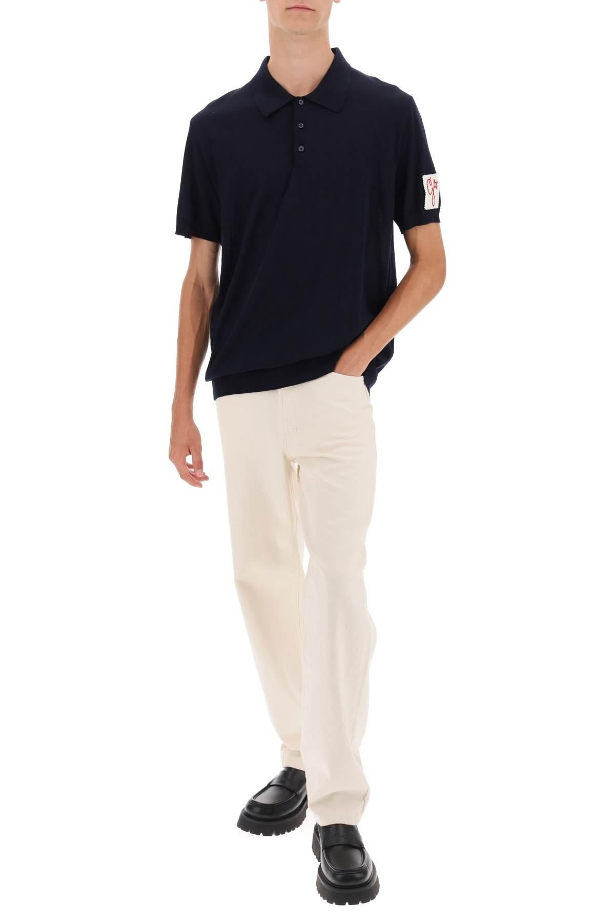 'GIOTTO' VIRGIN WOOL POLO SHIRT - 2