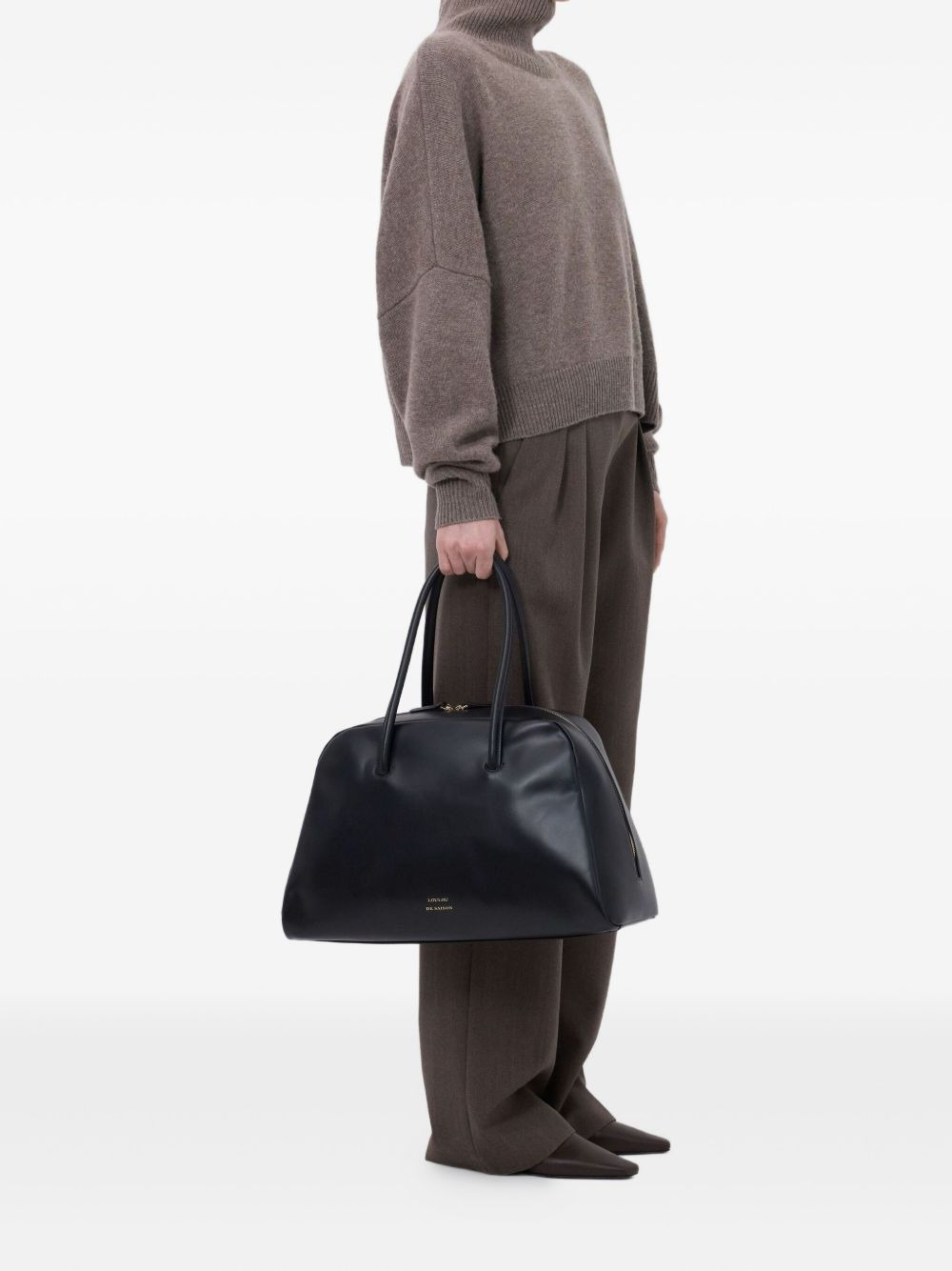 Luke ribbed-collar wool sweater - 2