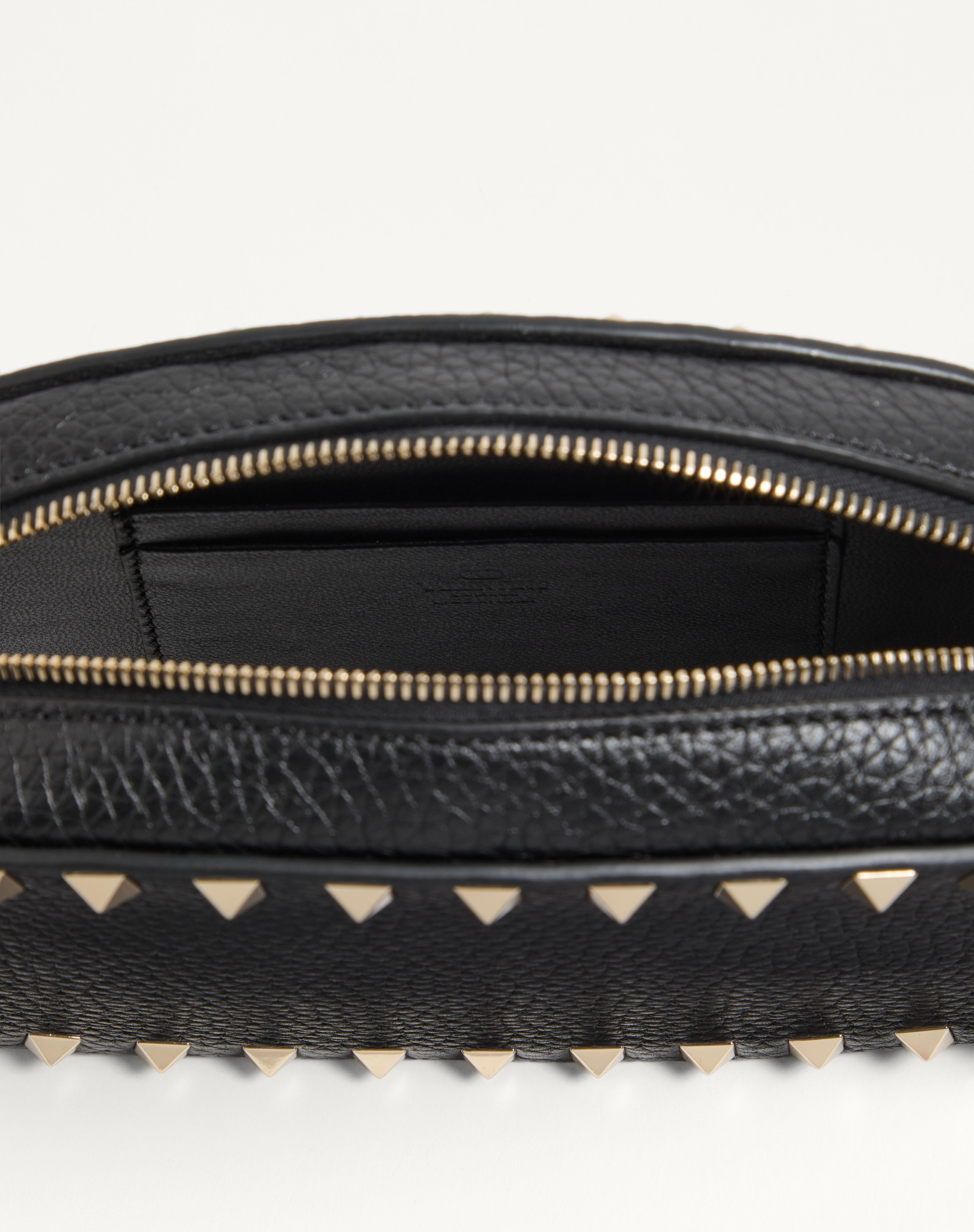 MINI ROCKSTUD CROSSBODY BAG IN GRAINY CALFSKIN - 5