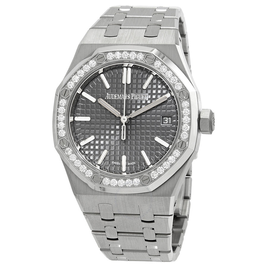 Audemars Piguet Royal Oak "50 year Anniversary" Automatic Diamond Grey Dial Men's Watch 15551ST.ZZ13 - 1