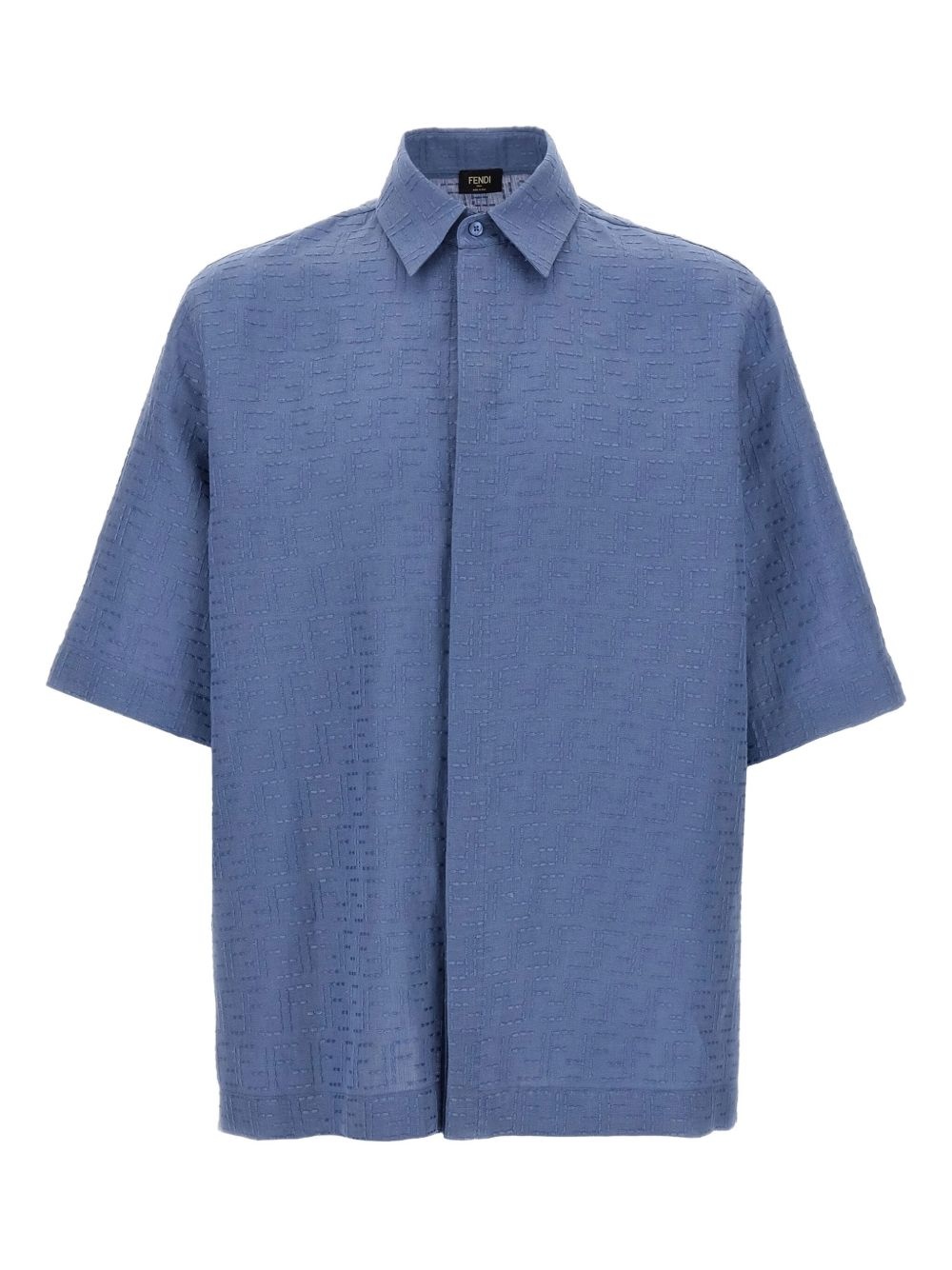 FF-motif short-sleeved shirt - 1