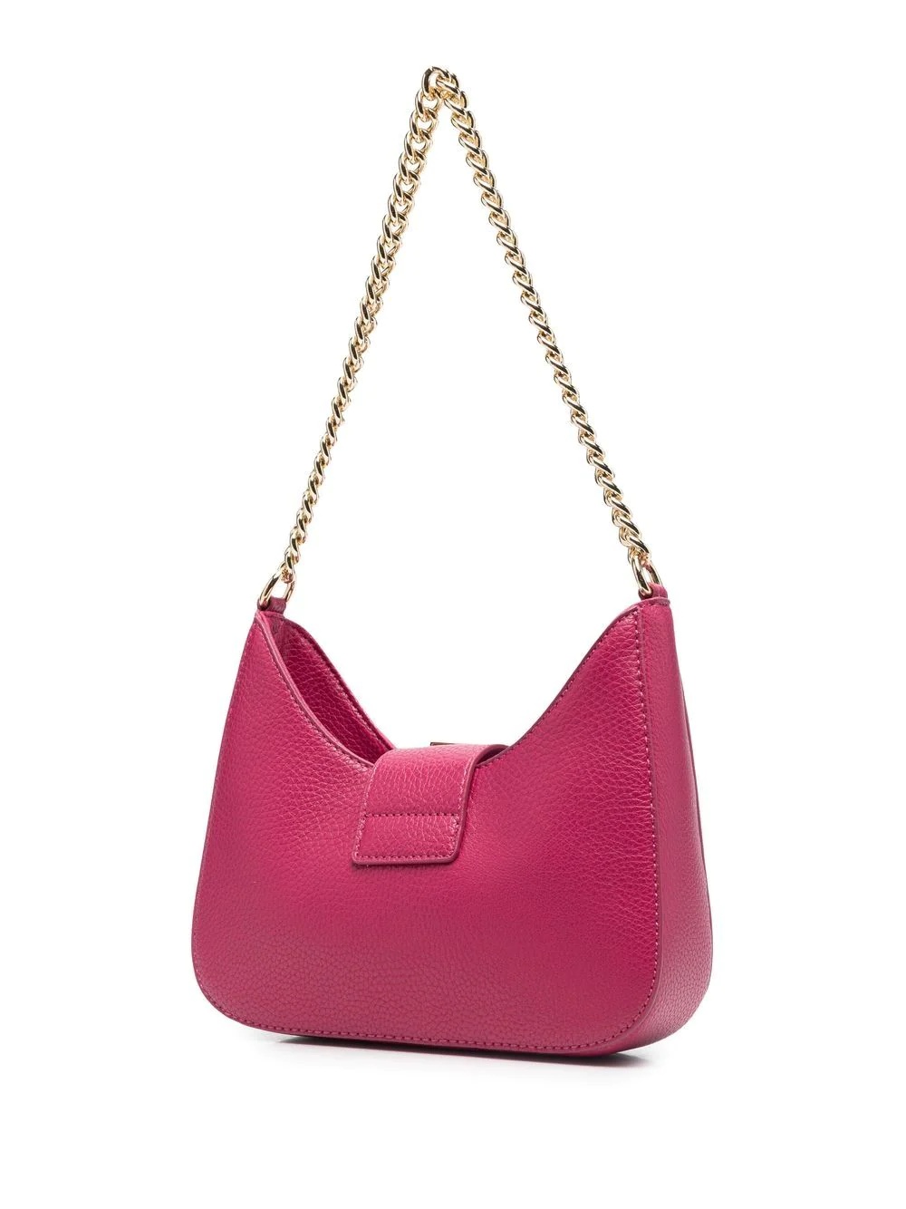 logo-buckle shoulder bag - 4