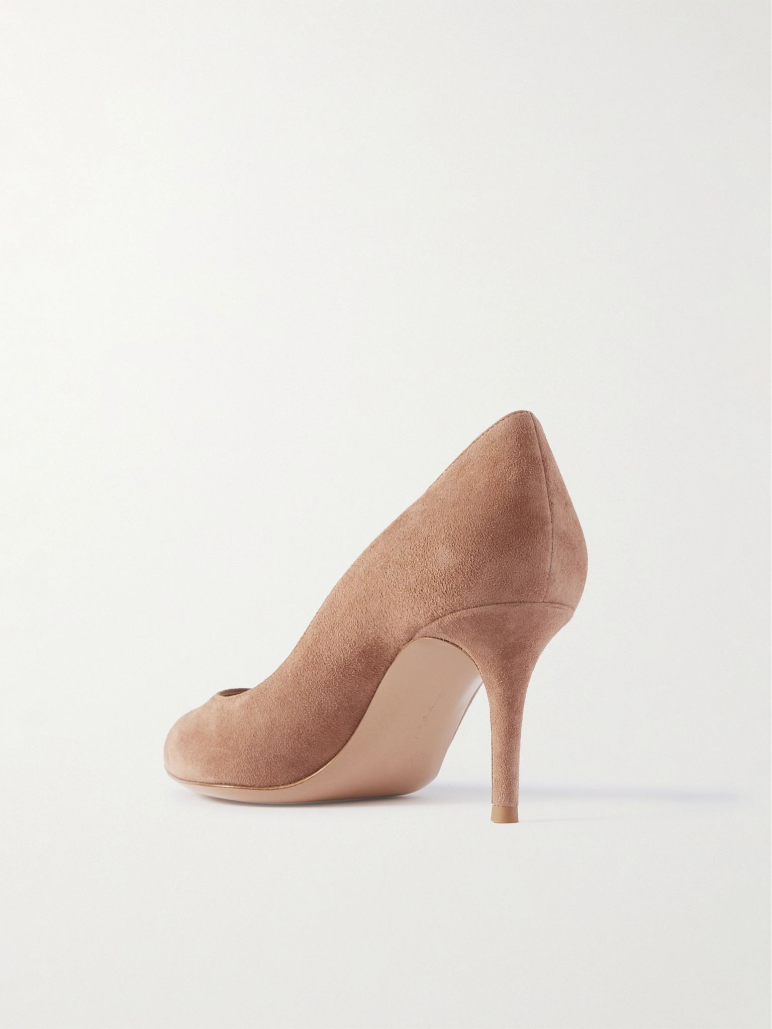 Gianvito 70 suede pumps Neutral - 3