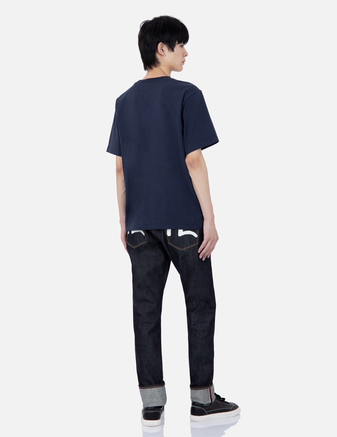 OFF-WHITE SEAGULL CARROT FIT RAW DENIM JEANS #2017 - 3