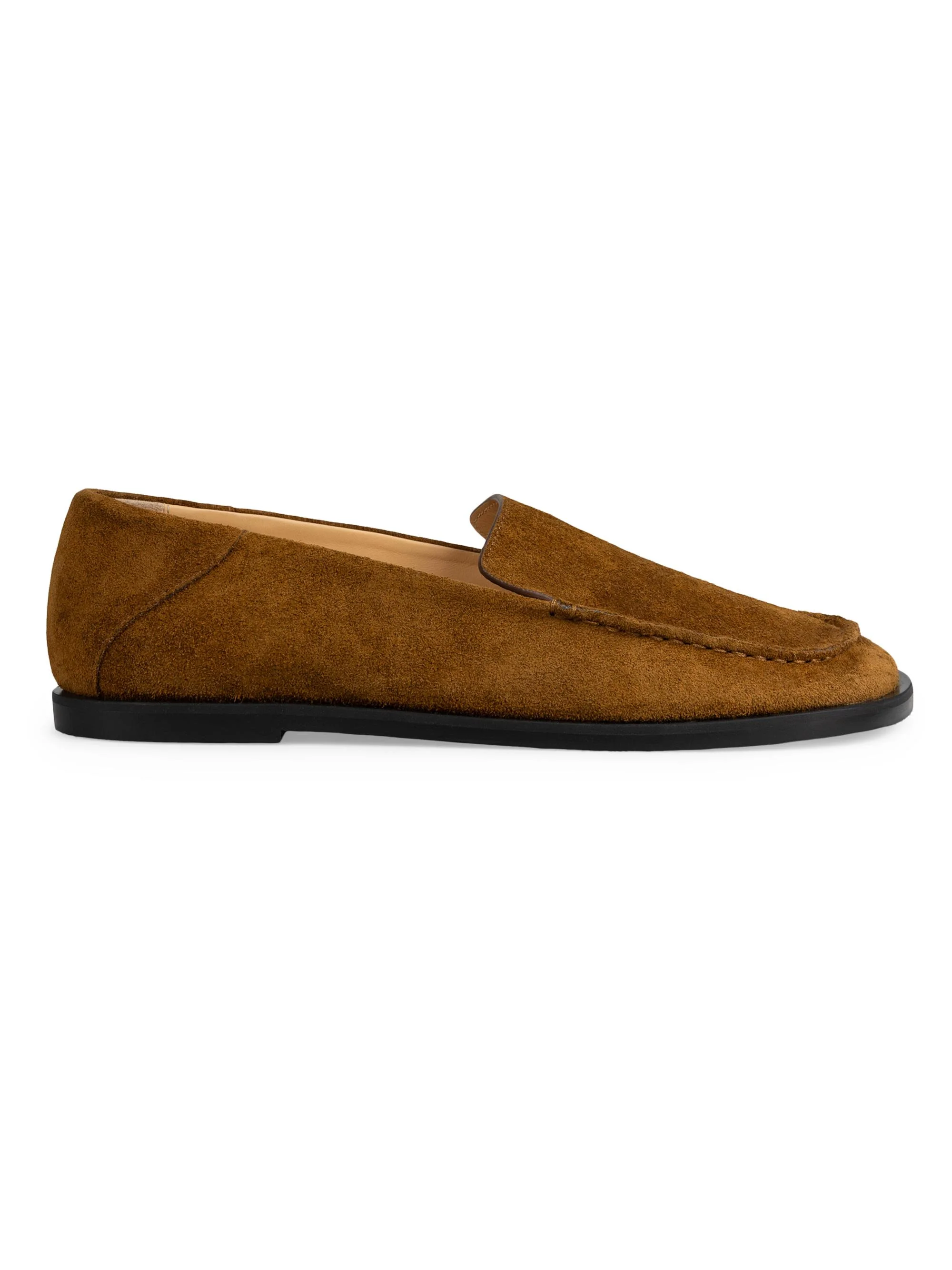 Women's Drew Suede Penny Loafers - Toffee Suede - 1