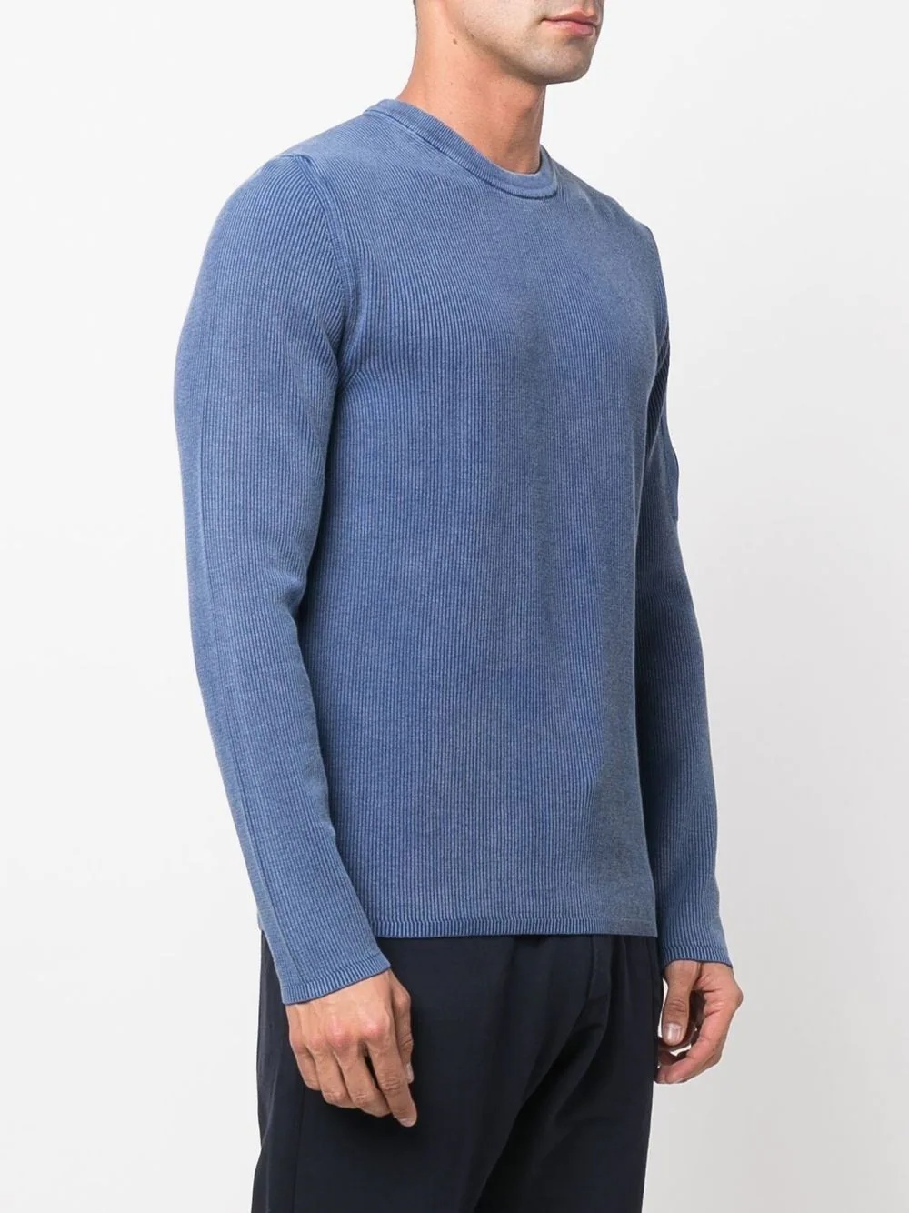 Lens-embellished crew-neck jumper - 3