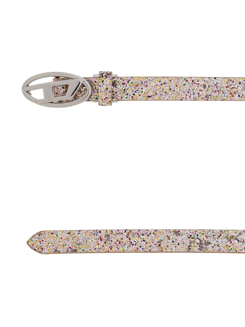 Diesel B-1dr logo-buckle belt outlook