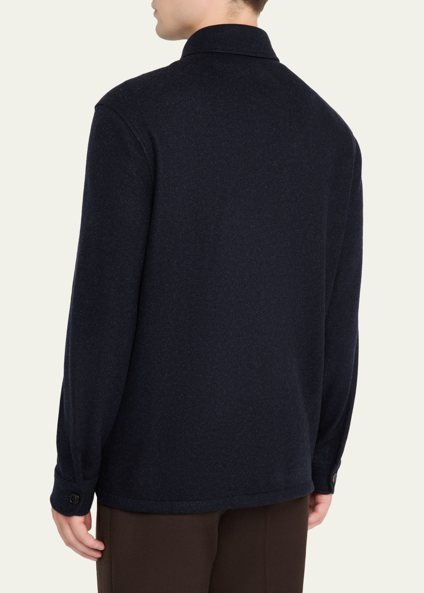 Men's LP Cashmere-Nylon Overshirt - 3