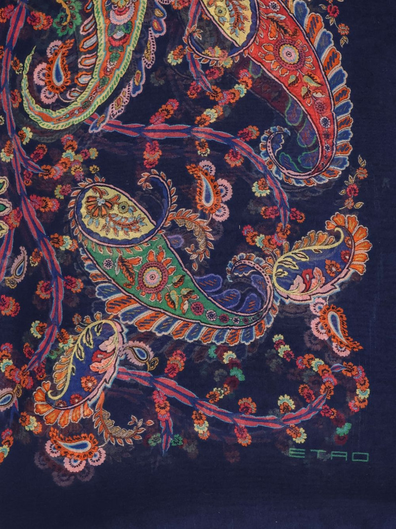 paisley-print scarf 3
