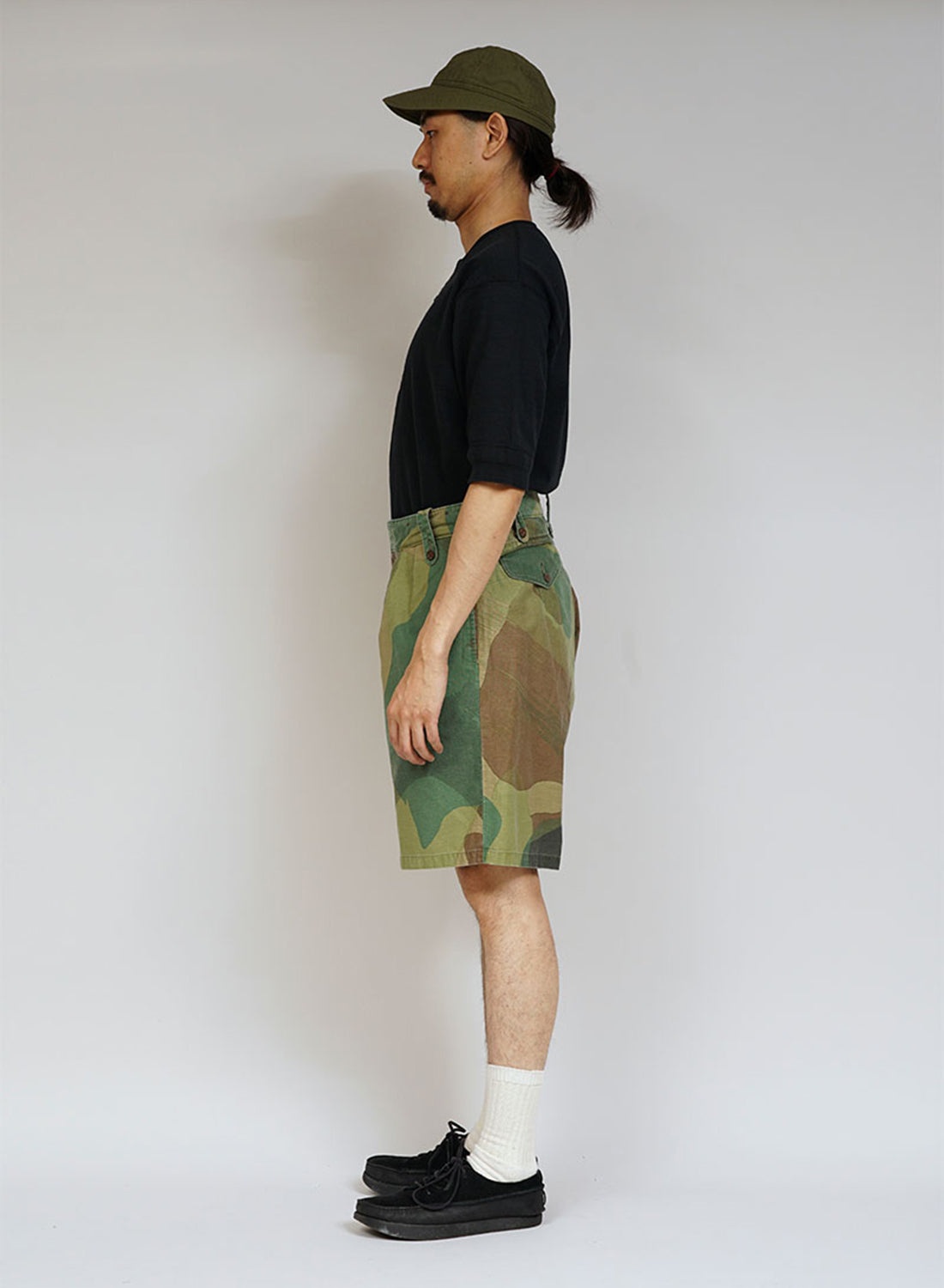 50s Battle Dress Short Camo in Green - 3