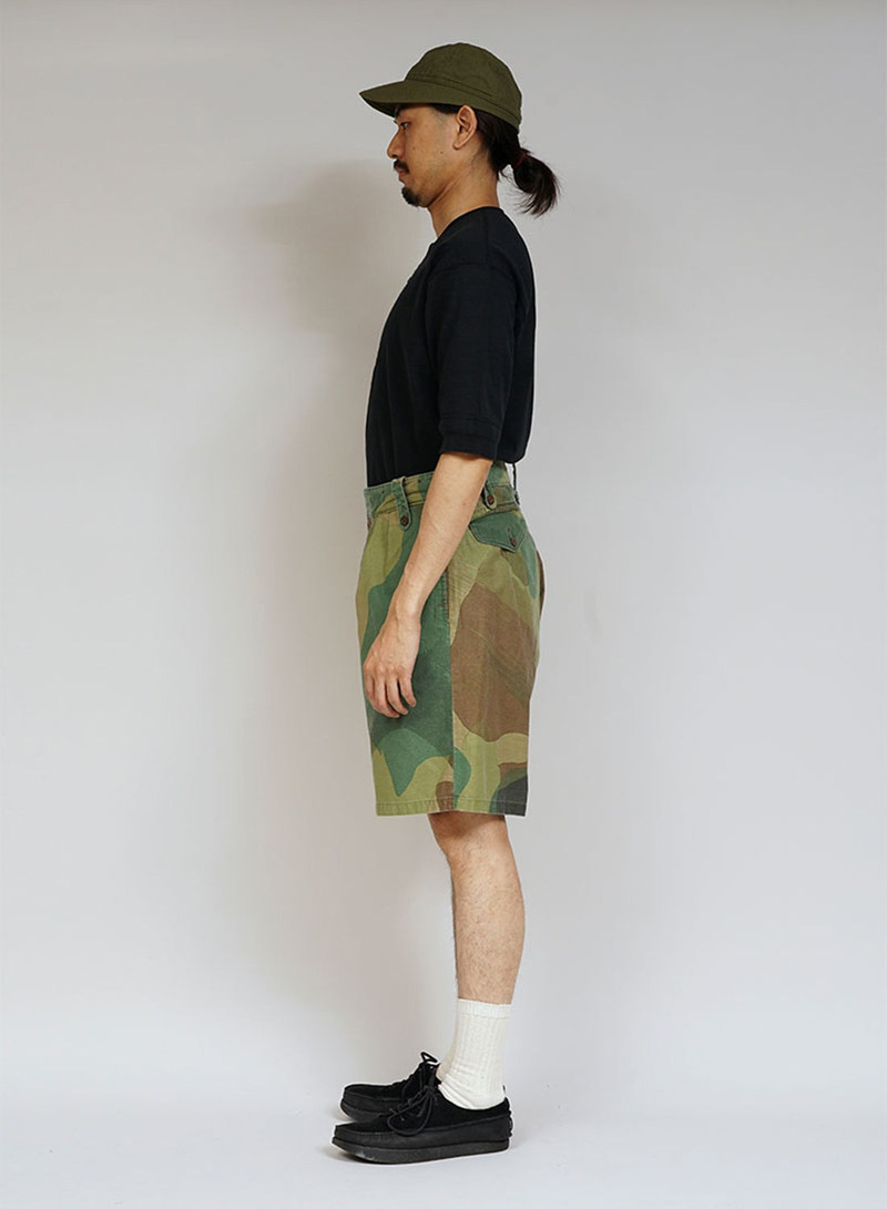 50s Battle Dress Short Camo in Green 3
