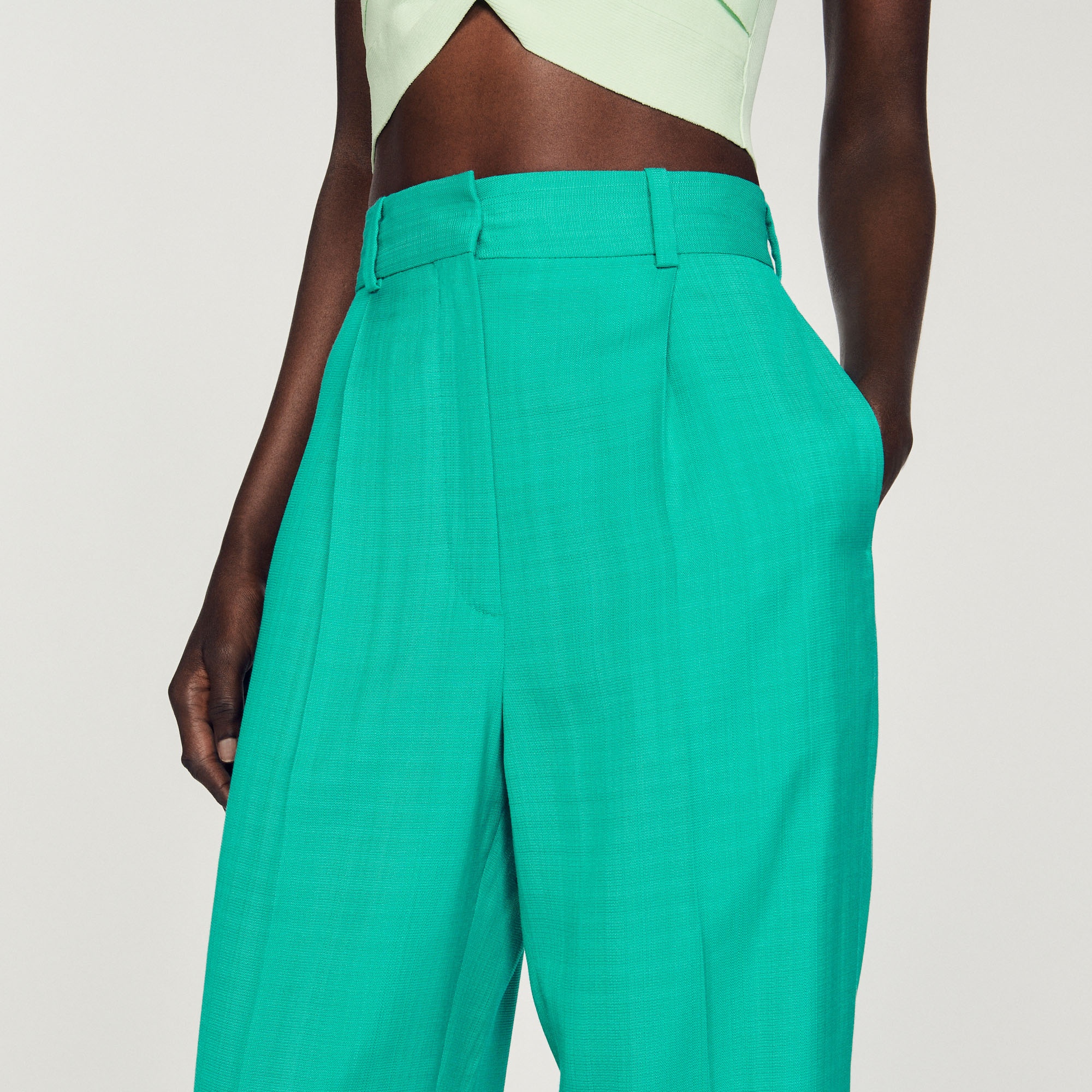 Straight-leg pants - 4