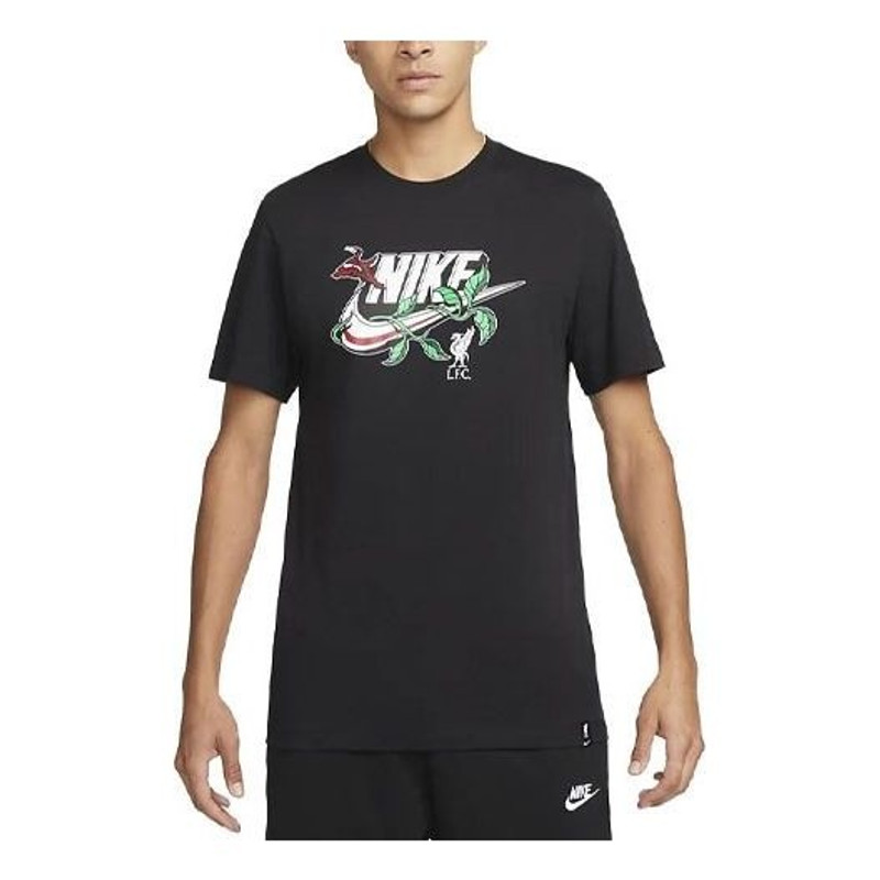 Nike Liverpool Futura T-Shirt 'Black' FD1084-010 - 1