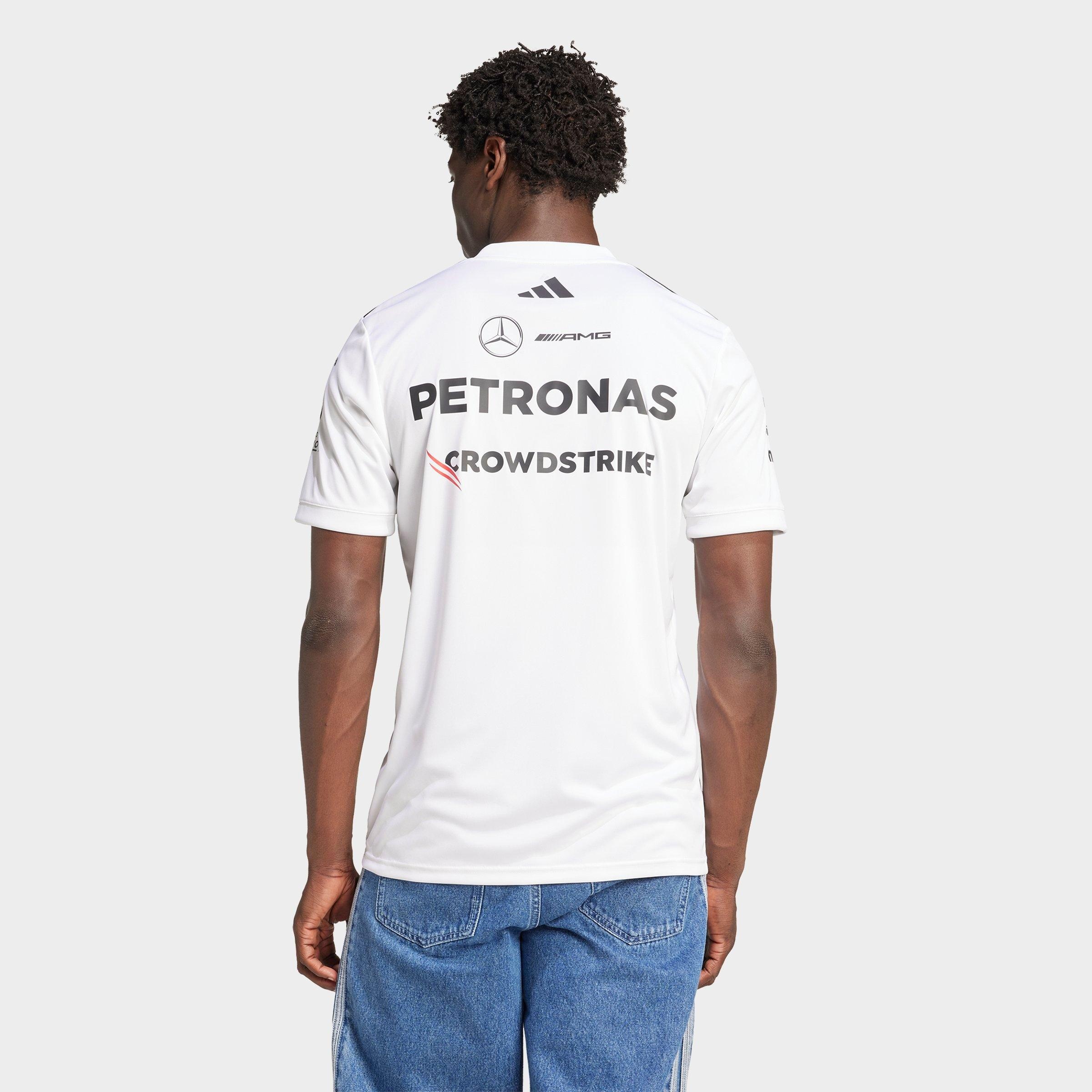 MEN'S ADIDAS X MERCEDES AMG PETRONAS FORMULA ONE TEAM DRIVER JERSEY - 4