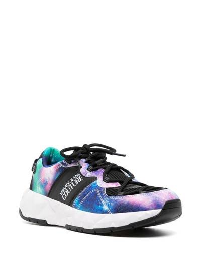 VERSACE JEANS COUTURE galaxy-print low-top sneakers outlook
