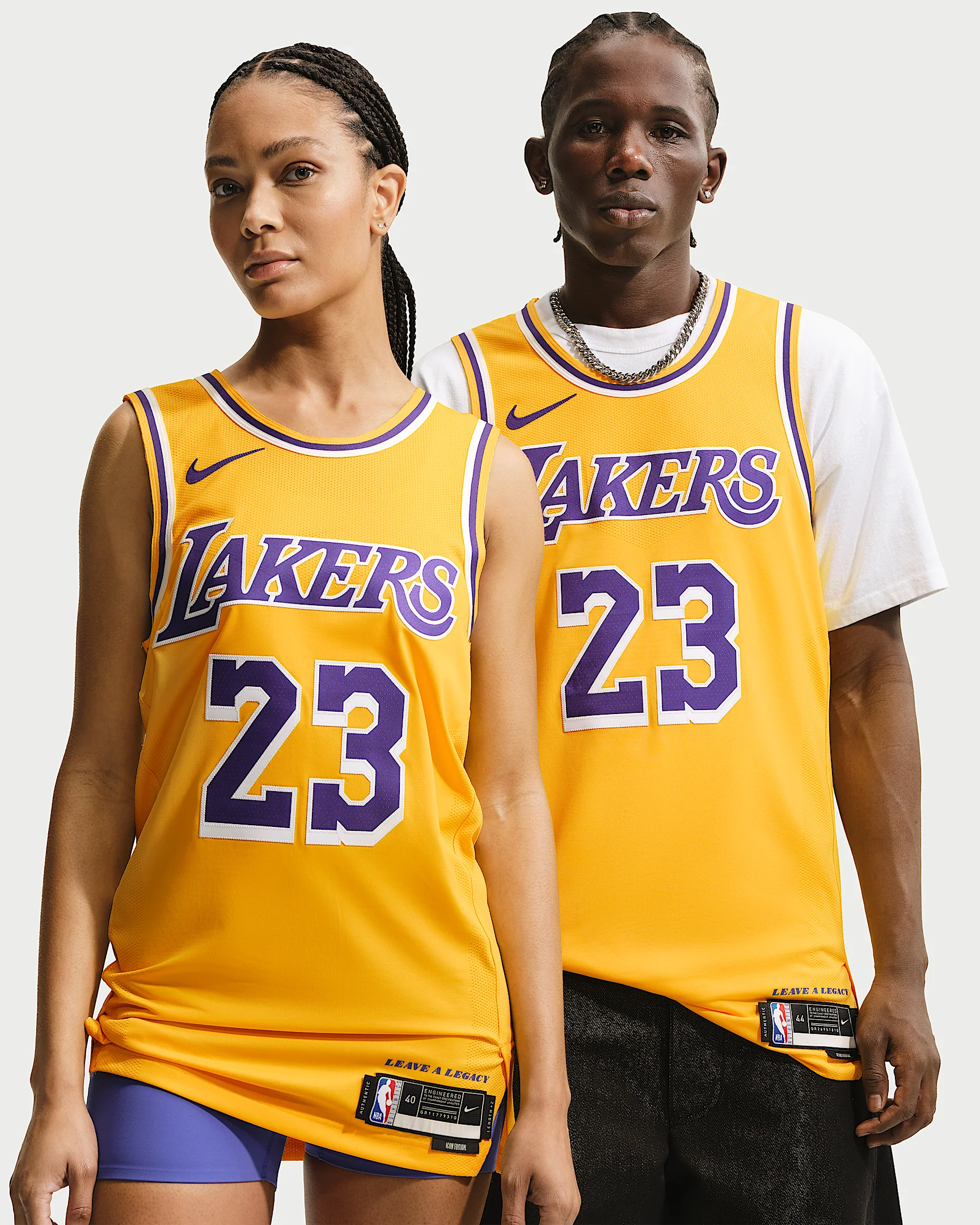 Los Angeles Lakers Icon Edition 2022/23 Nike Men's Dri-FIT ADV NBA Authentic Jersey - 1