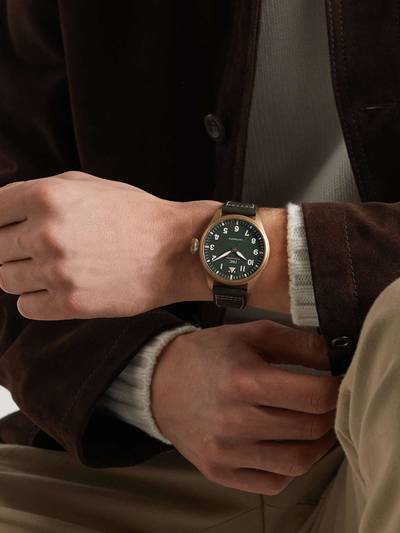 IWC Schaffhausen Big Pilot's Spitfire Automatic 43mm Bronze and Leather Watch, Ref. No. IW329702 outlook