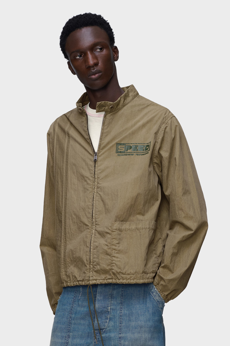 Maison Margiela Vintage-style sportswear jacket outlook
