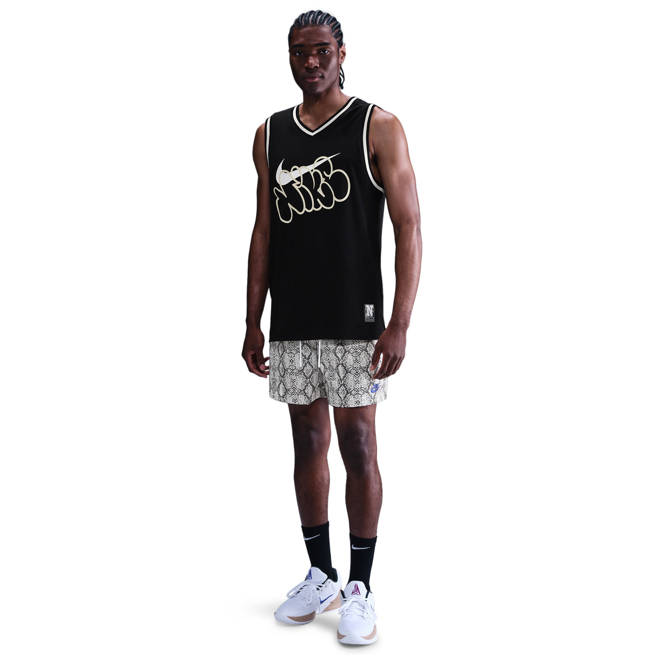 Nike Mens Nike Dri-FIT 5in Mesh Paint Short - 1