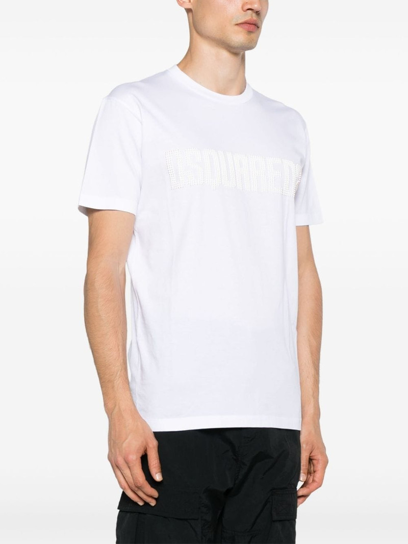 logo-appliquÃ© cotton T-shirt 3