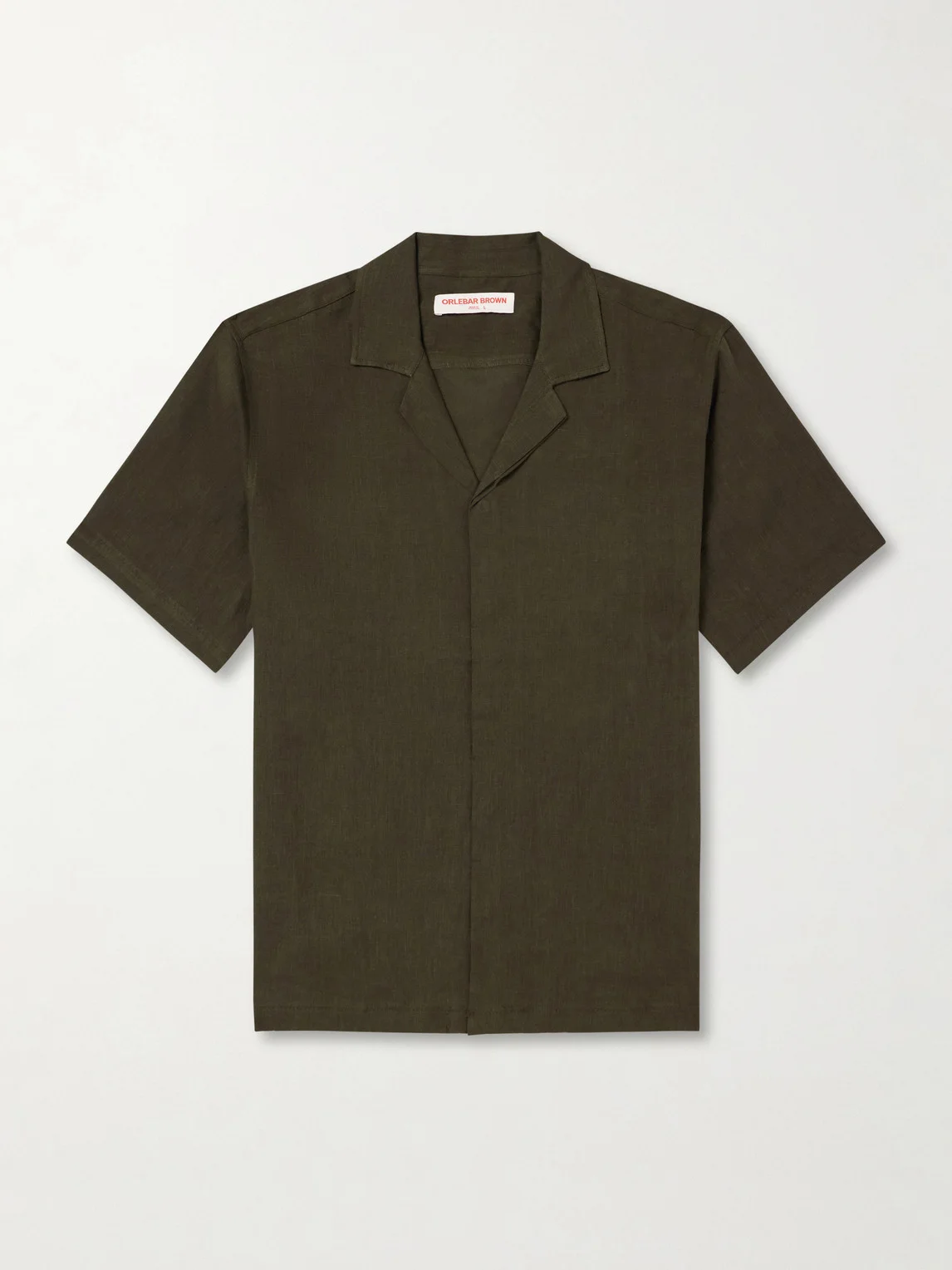 Maitan II Camp-Collar Linen Shirt - 1