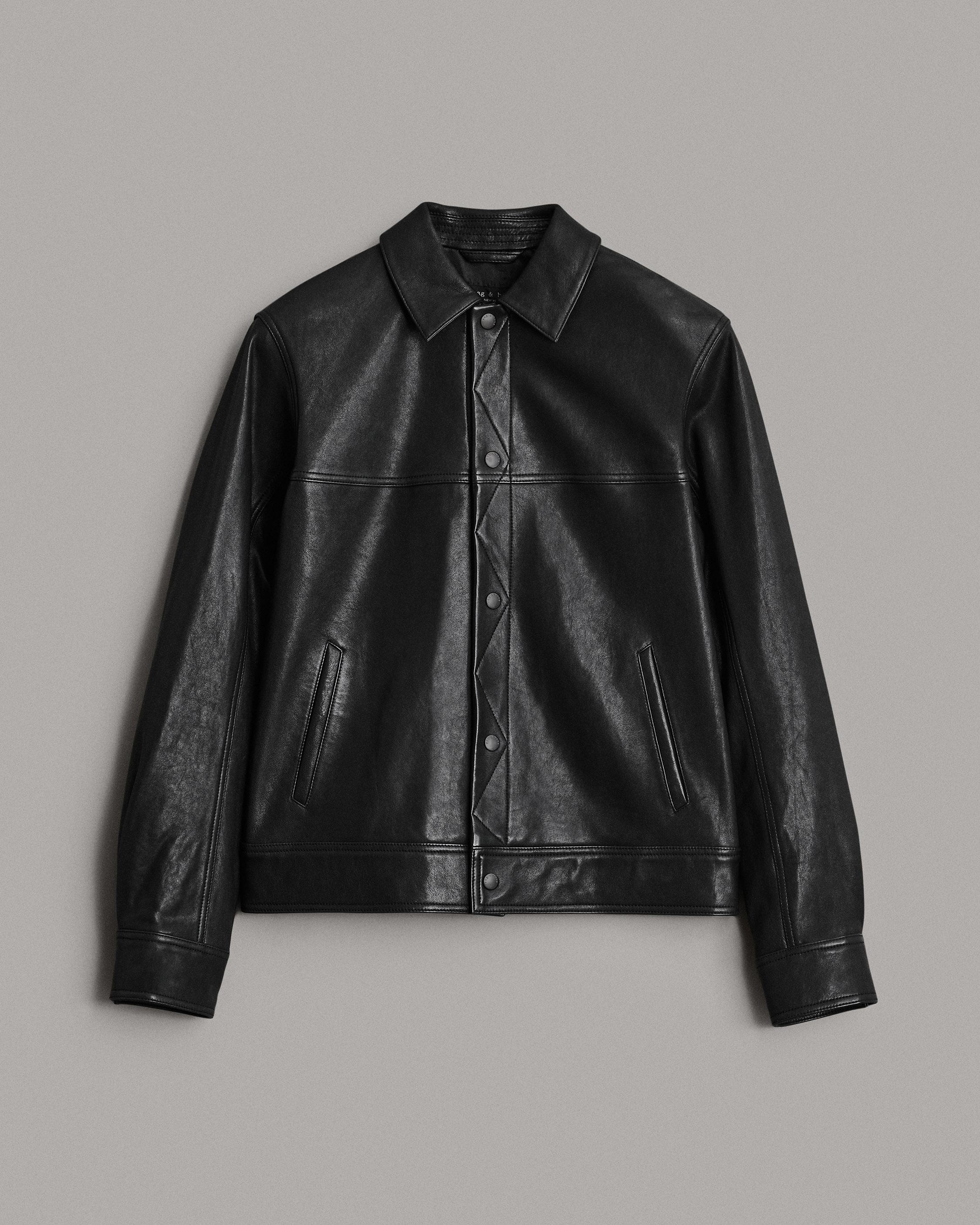 Owen Leather Trucker
Relaxed Fit Jacket - 1