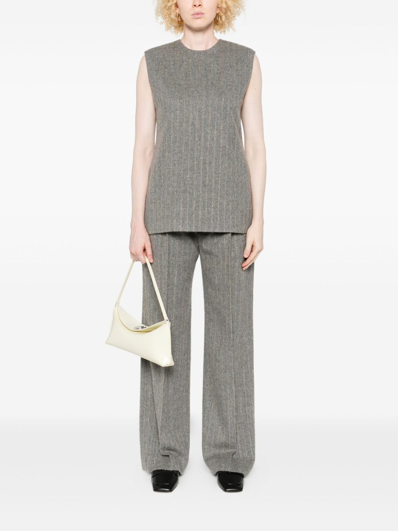 Carven pinstripe wool trousers outlook