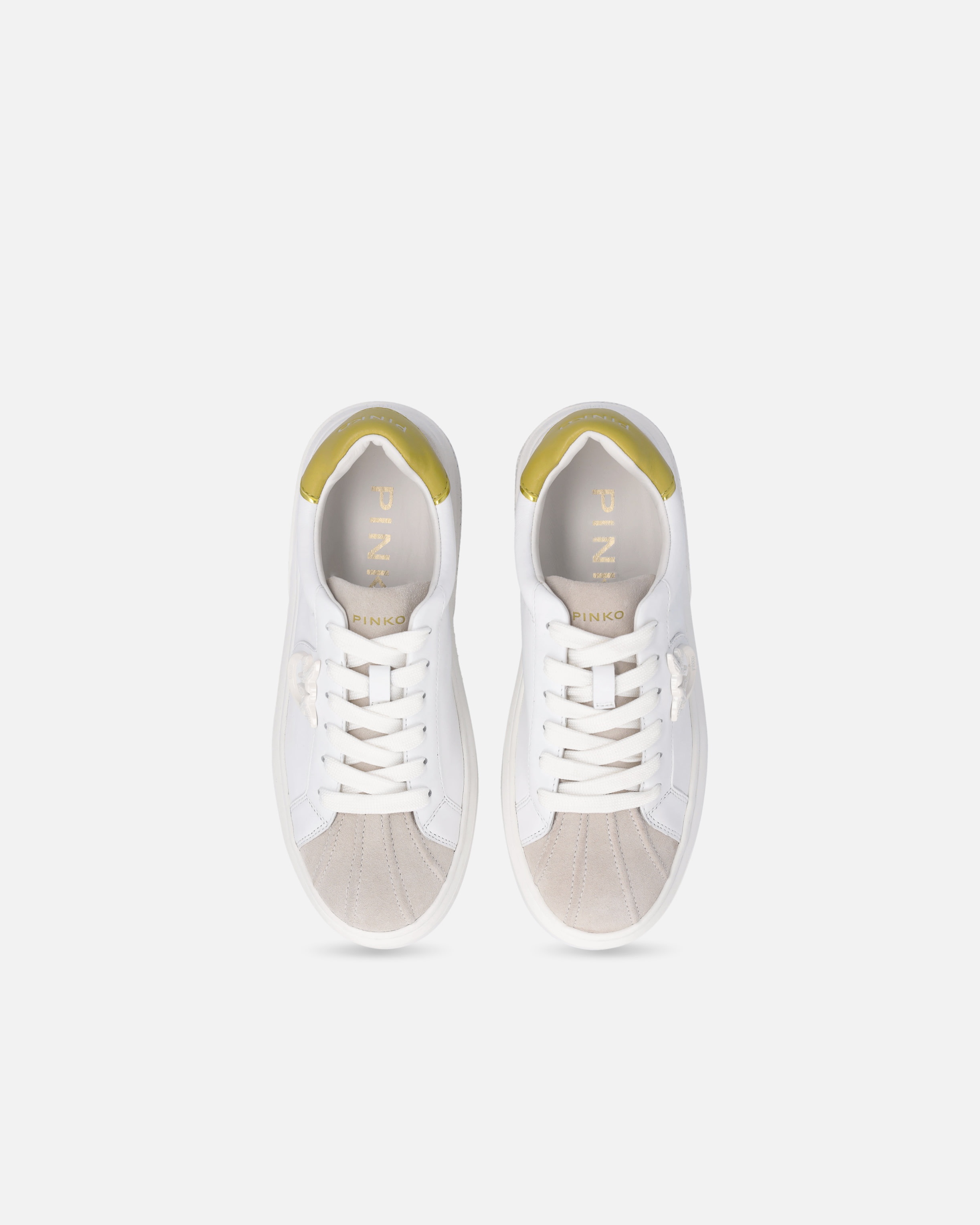 SNEAKERS WITH PLATFORM SOLE AND COLORED HEEL - 9