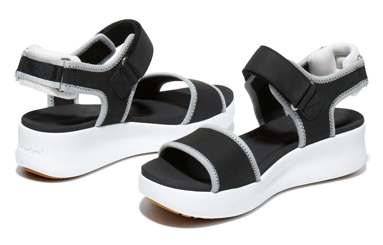 (WMNS) Timberland Los Angeles Wind 'Black White' A23AM001 - 5