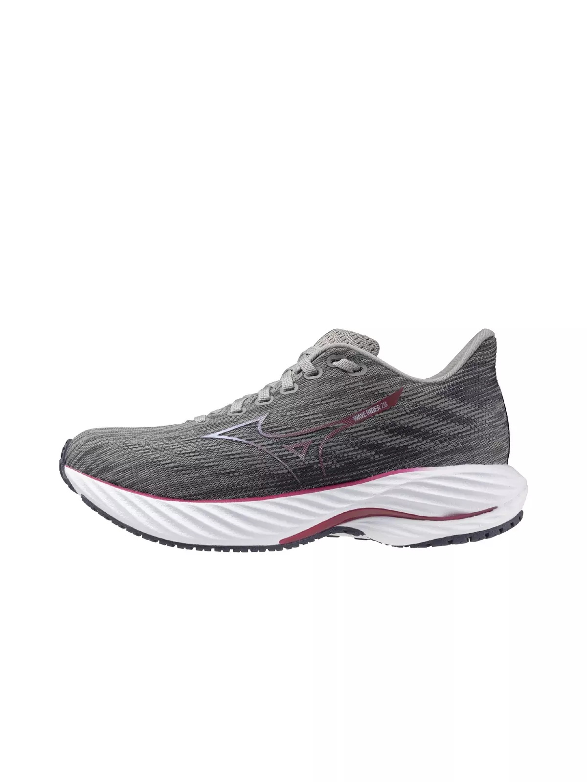 Wave Rider 28 "Ultimate Grey/Cosmo Chrome" Women's Running Shoe - 2
