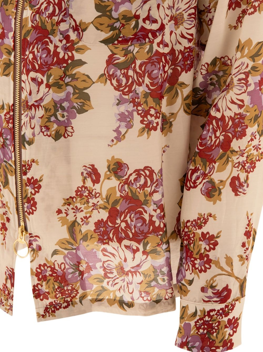 floral-print shirt - 4