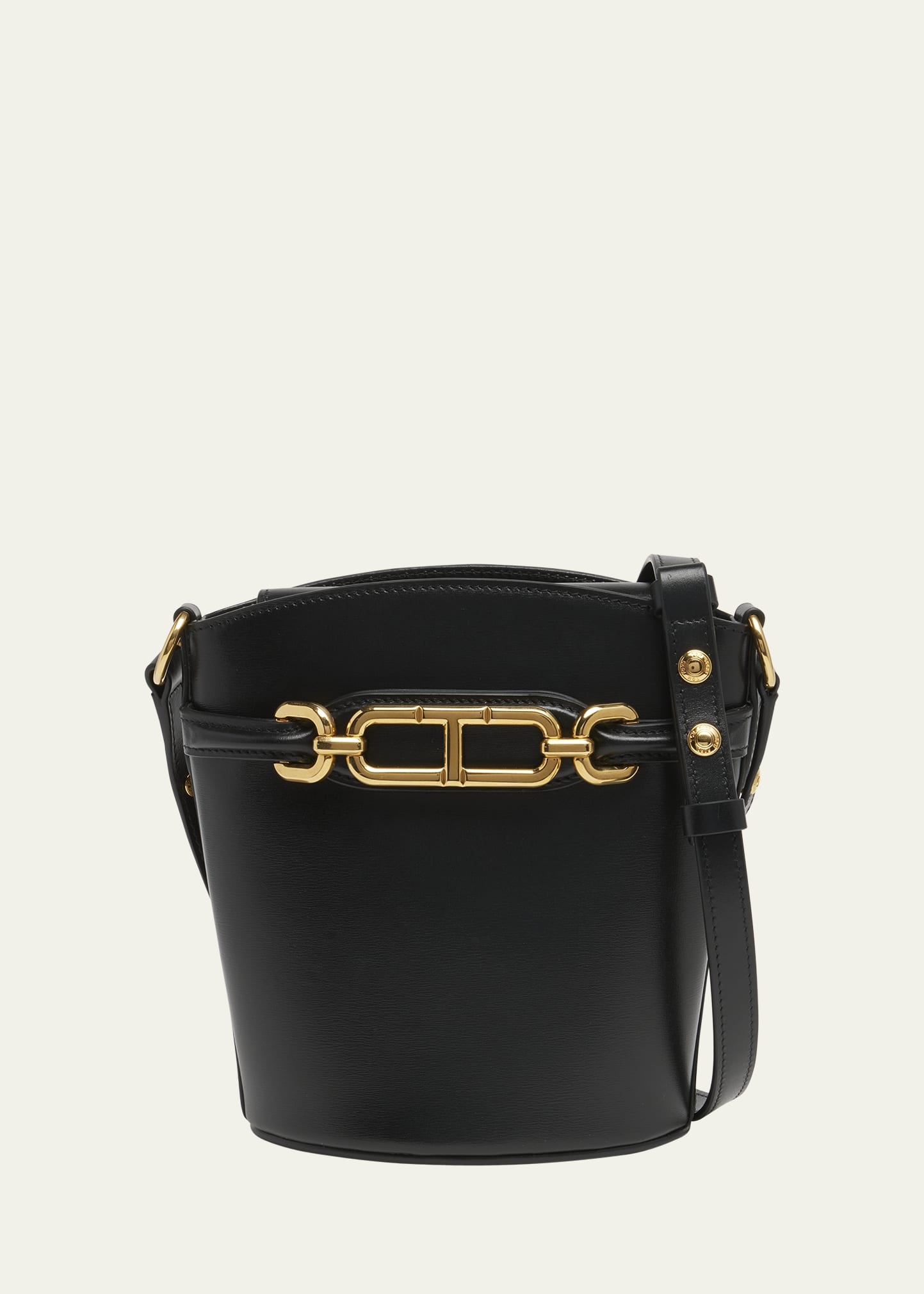 TOM FORD Whitney Small Bucket Bag in Leather