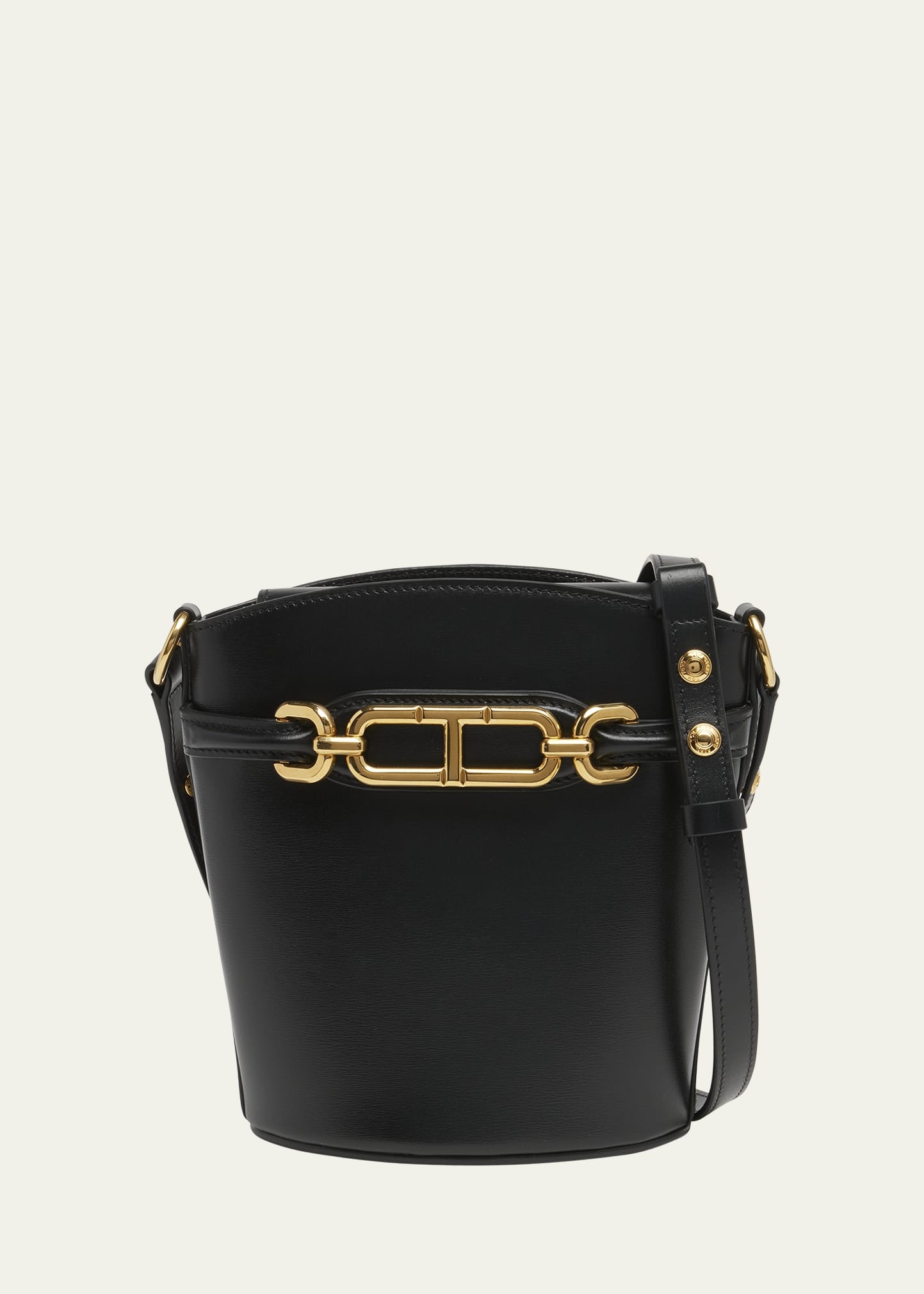 Whitney Small Bucket Bag in Leather - 1