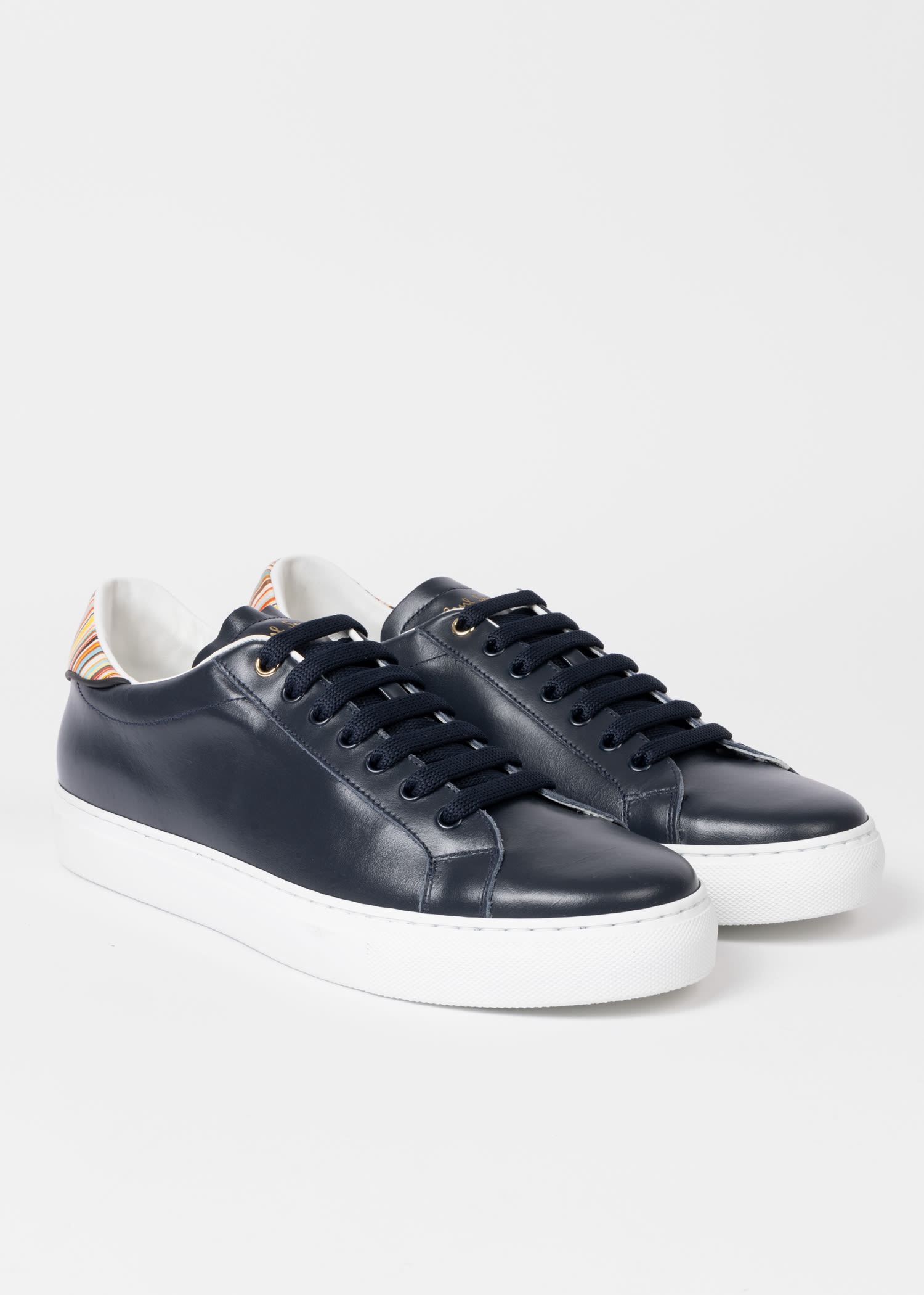 Leather 'Beck' Sneakers - 4