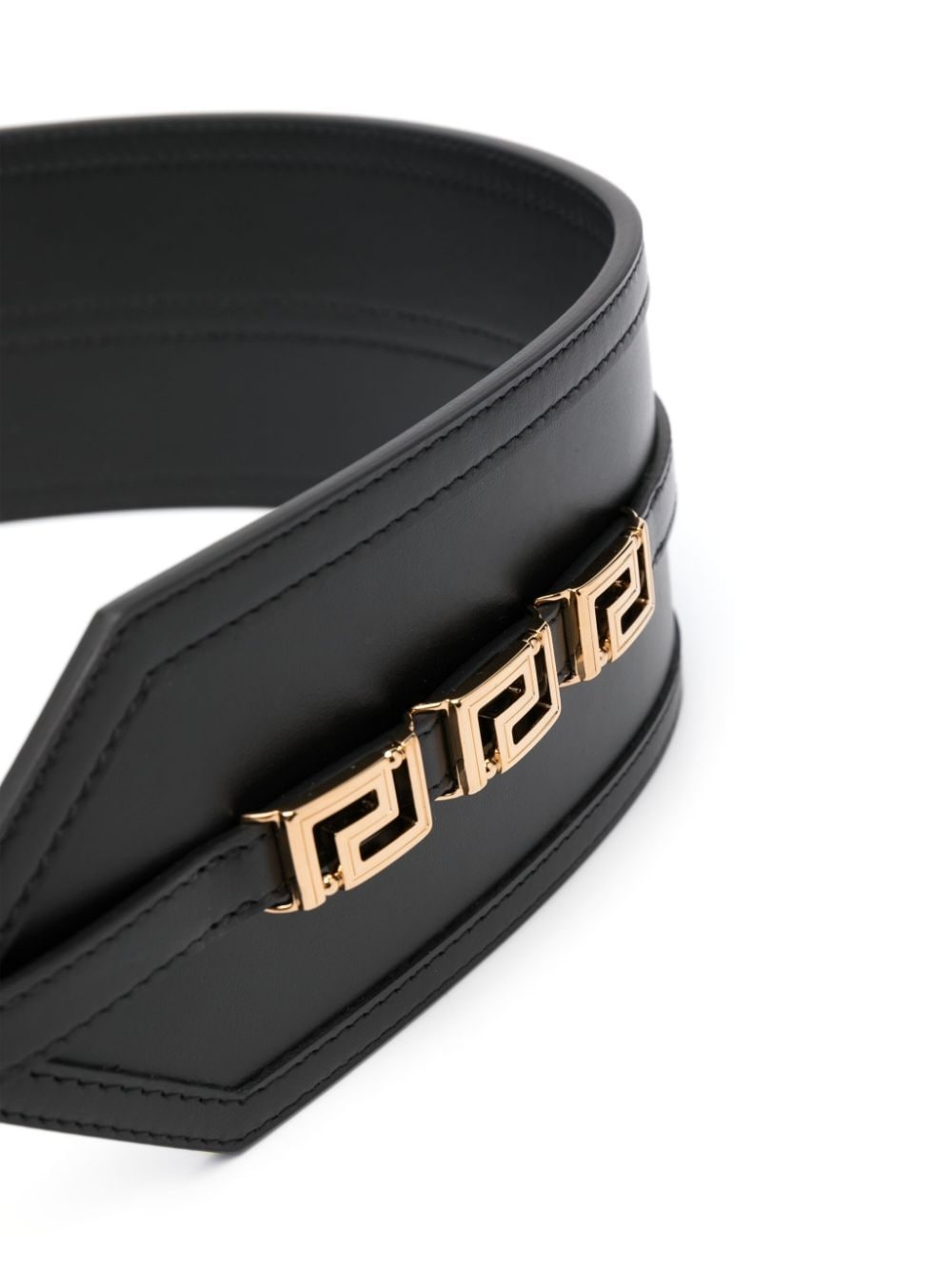 Greca Goddess leather belt - 2