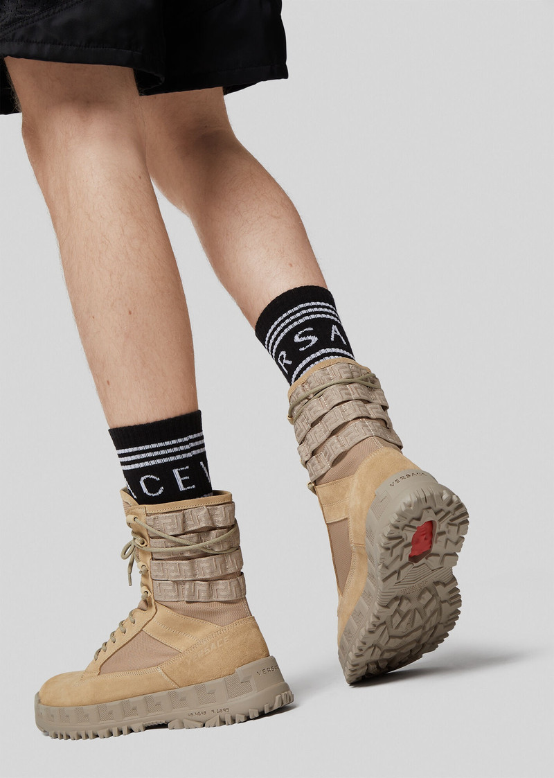 VERSACE Greca Rhegis Boots outlook