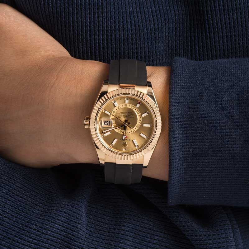Rolex Sky-Dweller Ref 326238 Champagne Dial - 5