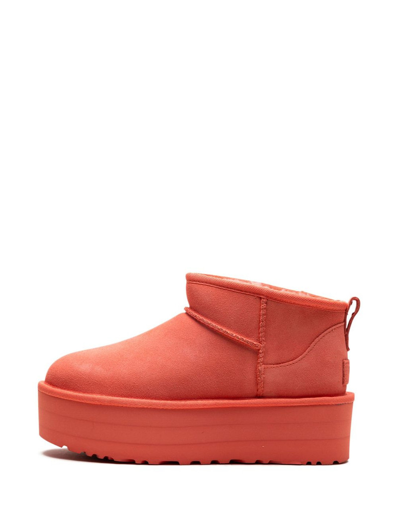 Classic Ultra Mini "Vibrant Coral" boots 5