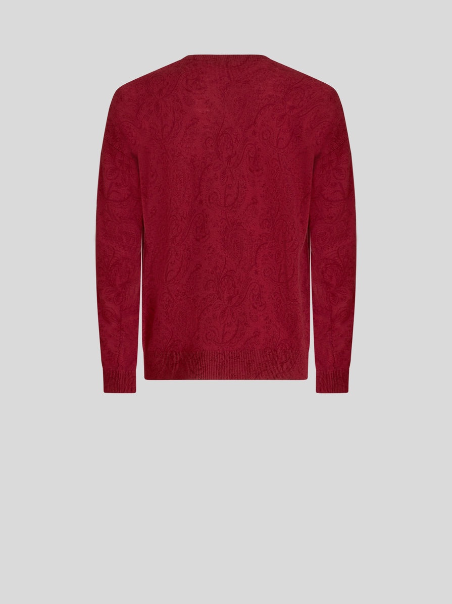 PAISLEY JUMPER WITH LOGO - 5